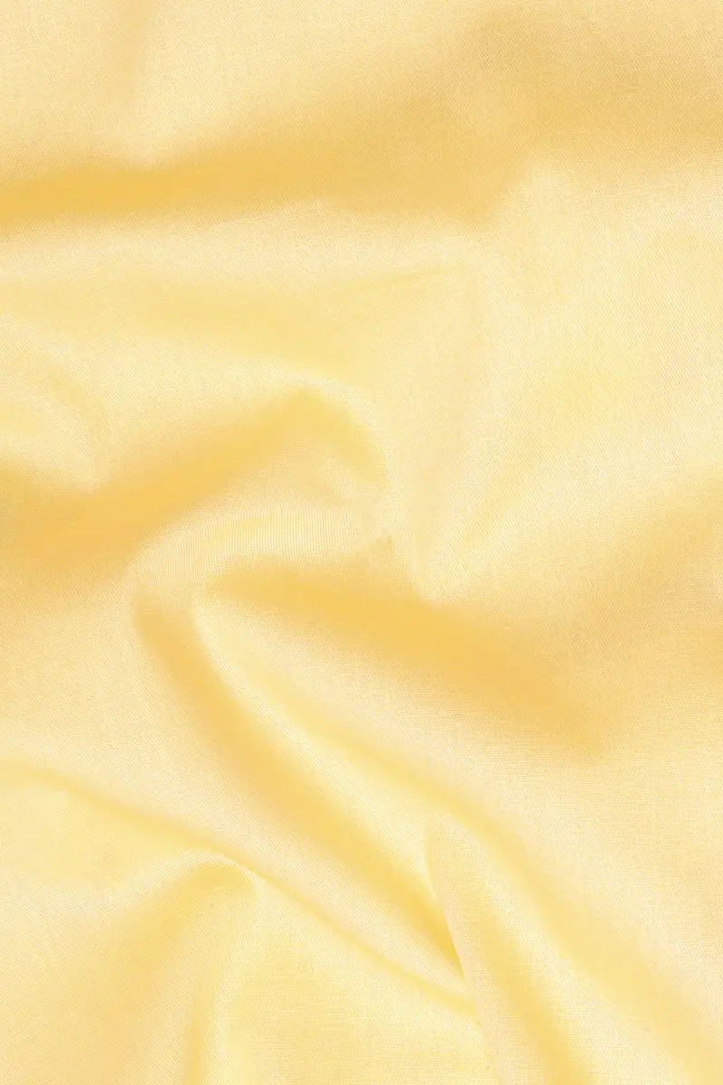 Salomine Yellow Royal Oxford Shirt 3