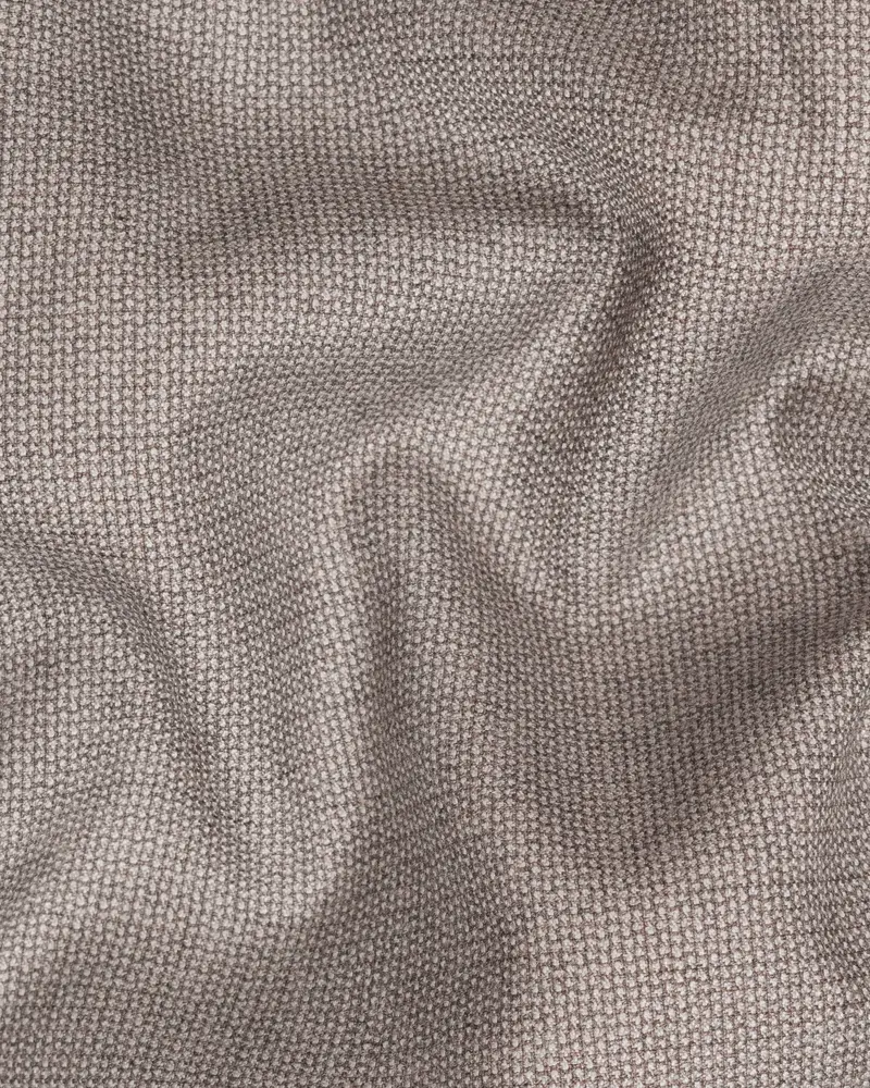 Sand Dune Double Breasted Belt Closure Designer Overcoat 3