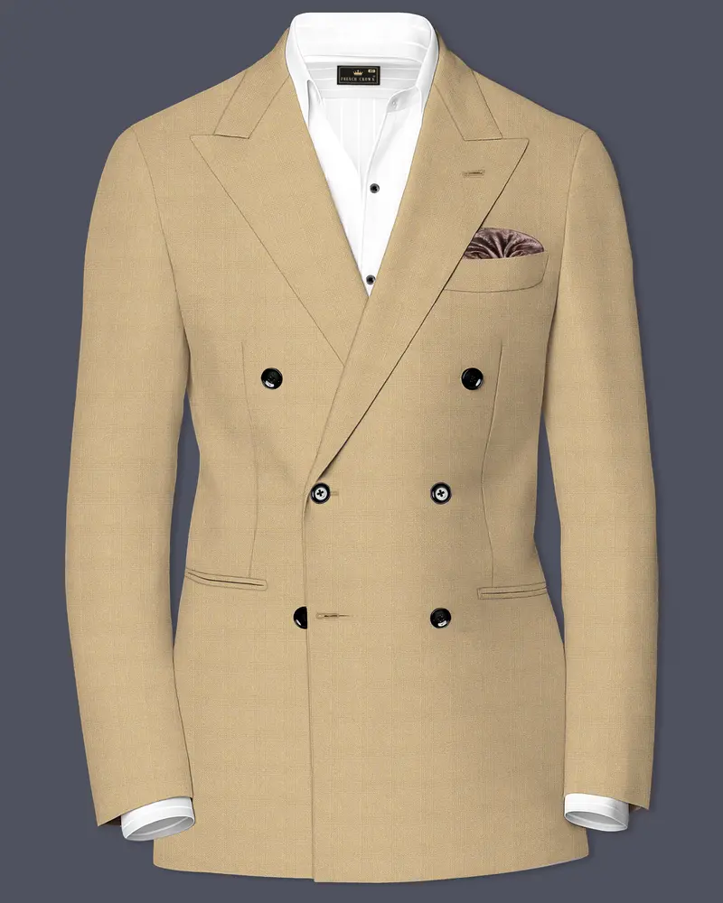 Sandrift Brown Double Breasted Blazer 1