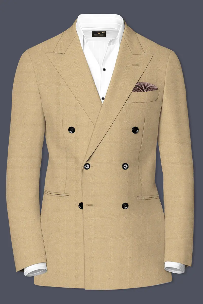 Sandrift Brown Double Breasted Blazer 2