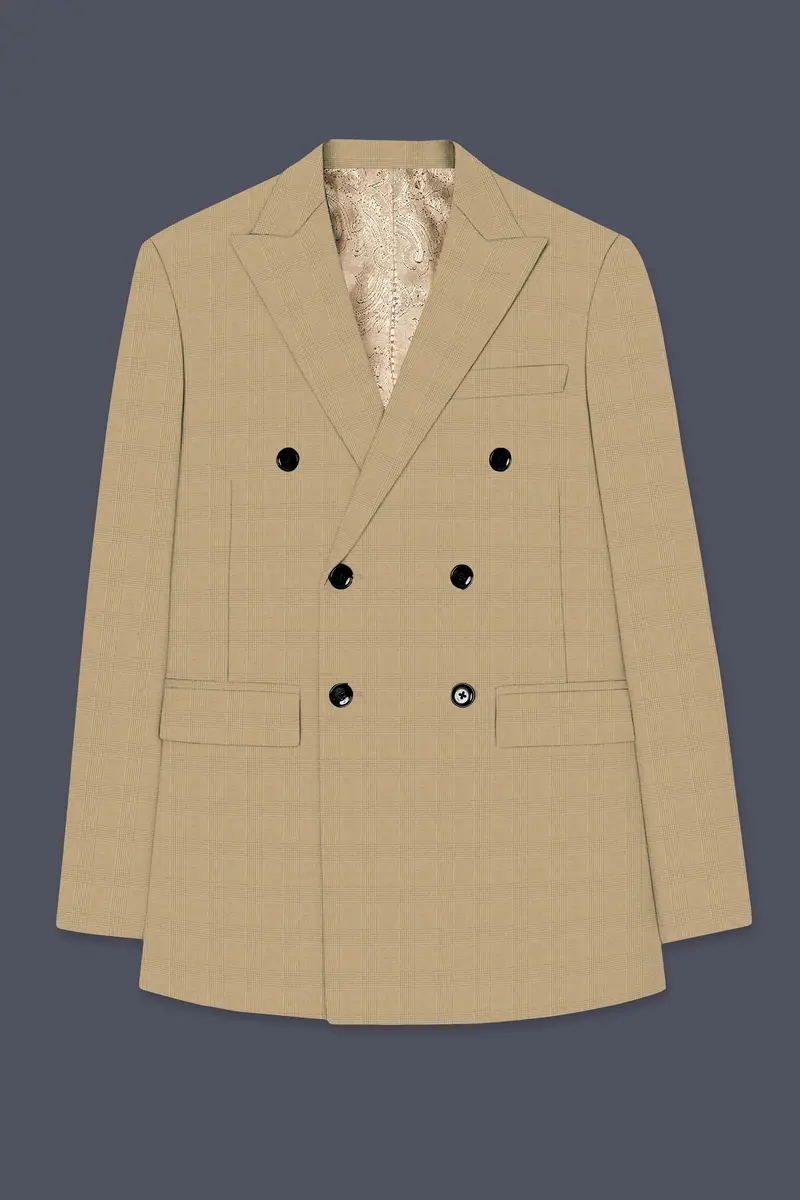Sandrift Brown Double Breasted Blazer 7