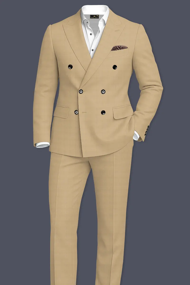 Sandrift Brown Double Breasted Blazer 9