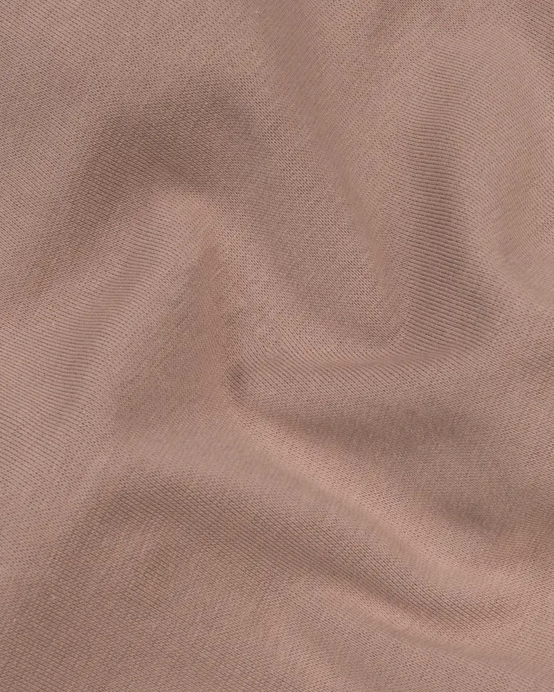 Sandrift Brown Full Sleeve Premium Cotton Jersey Sweatshirt 3