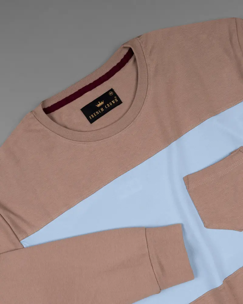 Sandrift Brown Full Sleeve Premium Cotton Jersey Sweatshirt 5