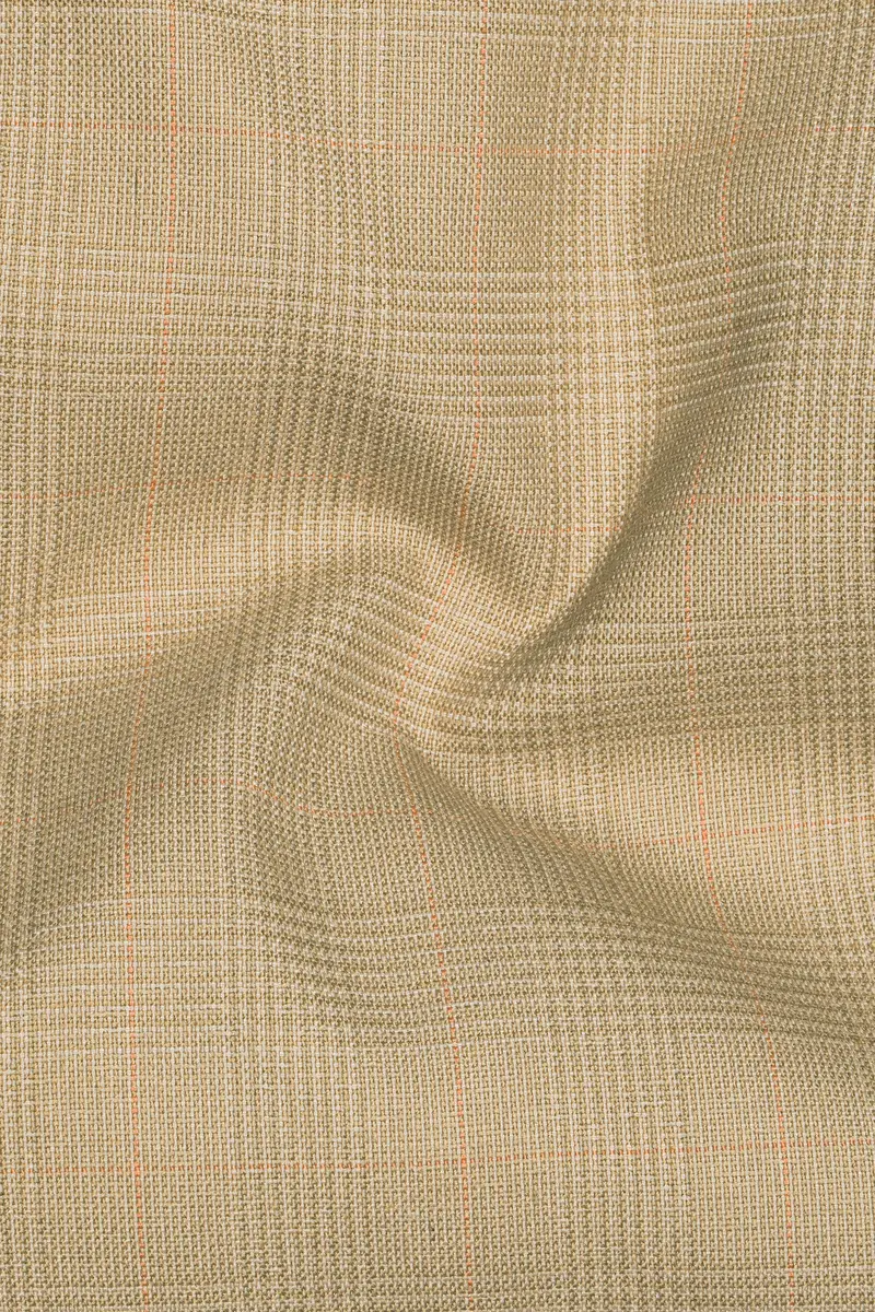 Sandrift Brown Plaid Waistcoat 3