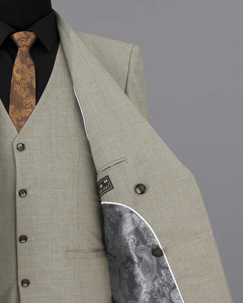 Sandrift Gray Double Breasted Blazer 7