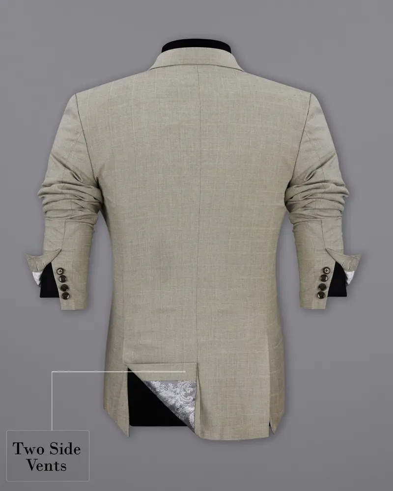 Sandrift Gray Double Breasted Blazer 8