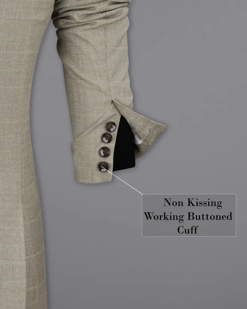 Sandrift Gray Double Breasted Blazer 9