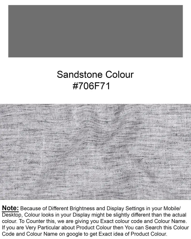 Sandstone Grey Double Breasted Sports Blazer 10