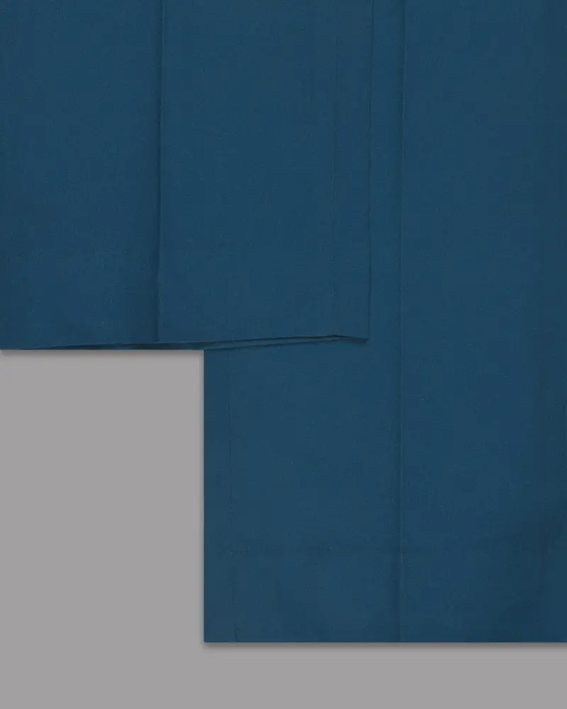 Sapphire Blue Premium Wool Rich Pant 6