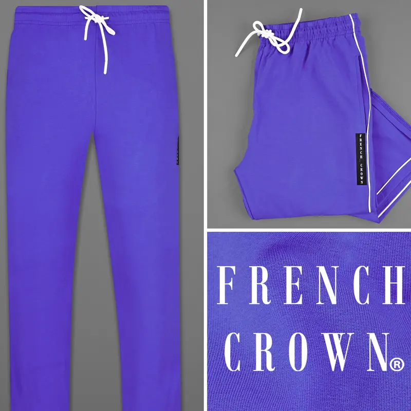 Scampi Blue Premium Cotton Lounge Pants 1