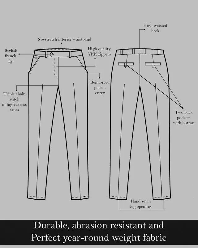 Scampi Blue With Heather Gray Plaid Pant 8