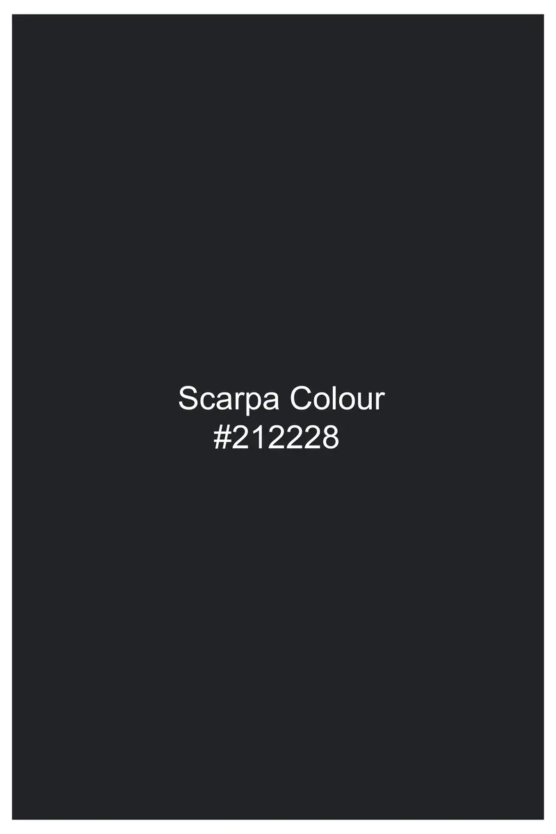 Scarpa Black Houndstooth Premium Cotton Shirt 7
