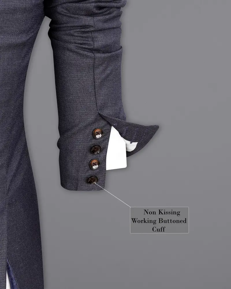 Scarpa Flow Gray Double Breasted Sports Suit 11