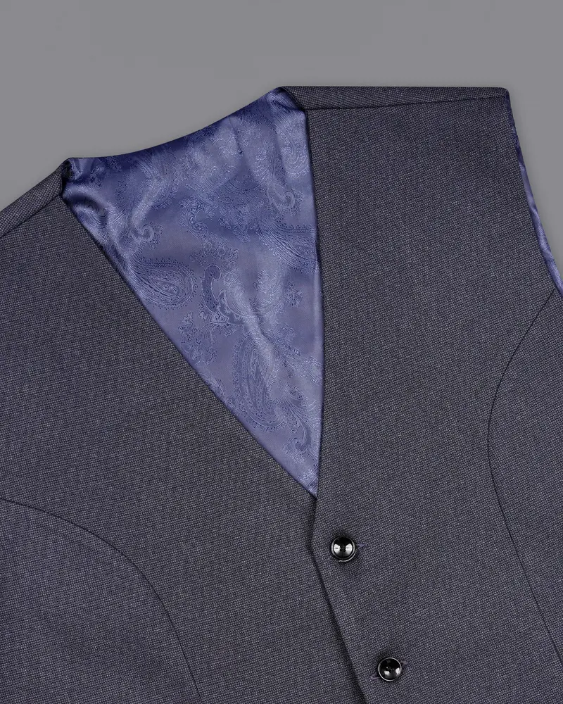Scarpa Flow Gray Double Breasted Sports Suit 17