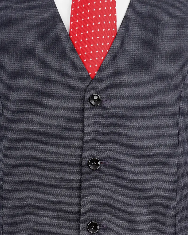 Scarpa Flow Gray Double Breasted Sports Suit 18