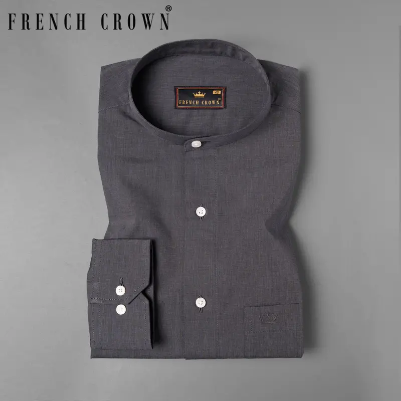 Scarpa Flow Grey Premium Chambray Shirt 9