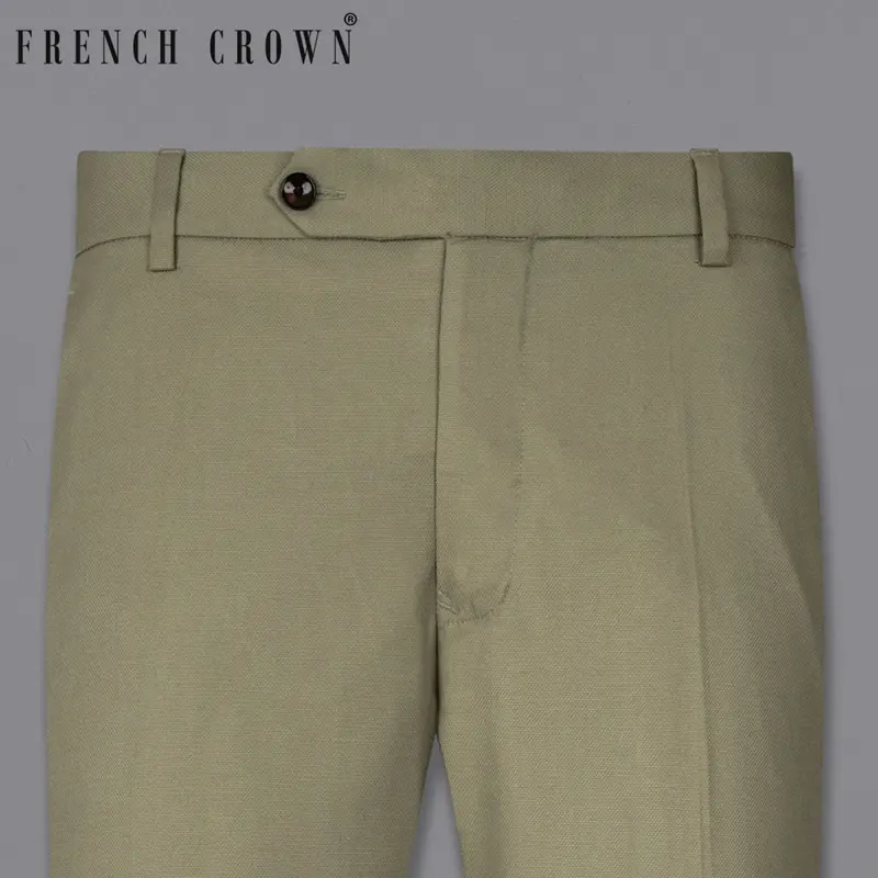 Schist Grey Wool Rich Pant 1
