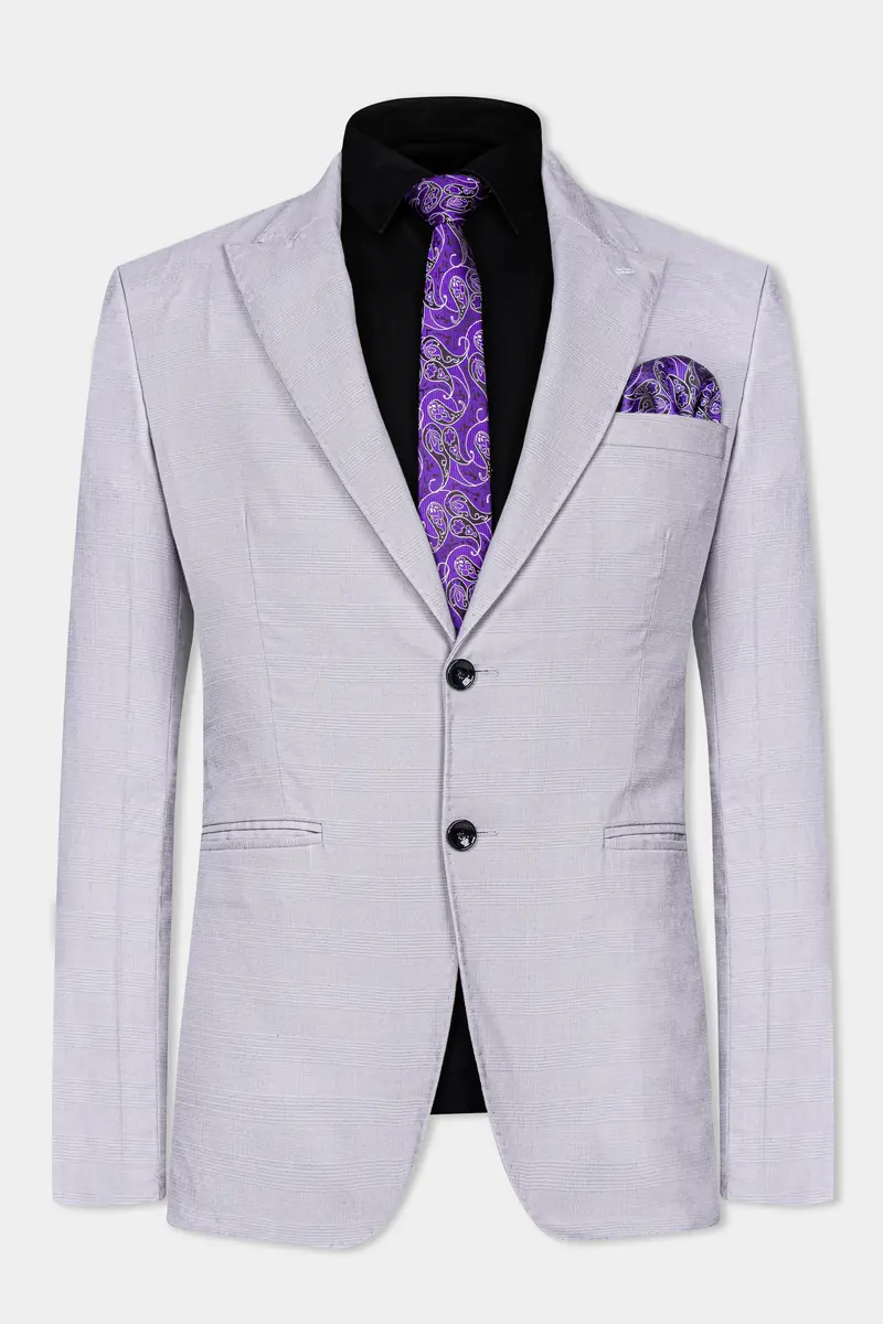 Seed Gray Wool Rich Blazer 2