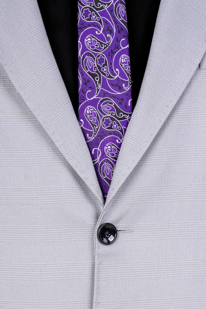 Seed Gray Wool Rich Blazer 5