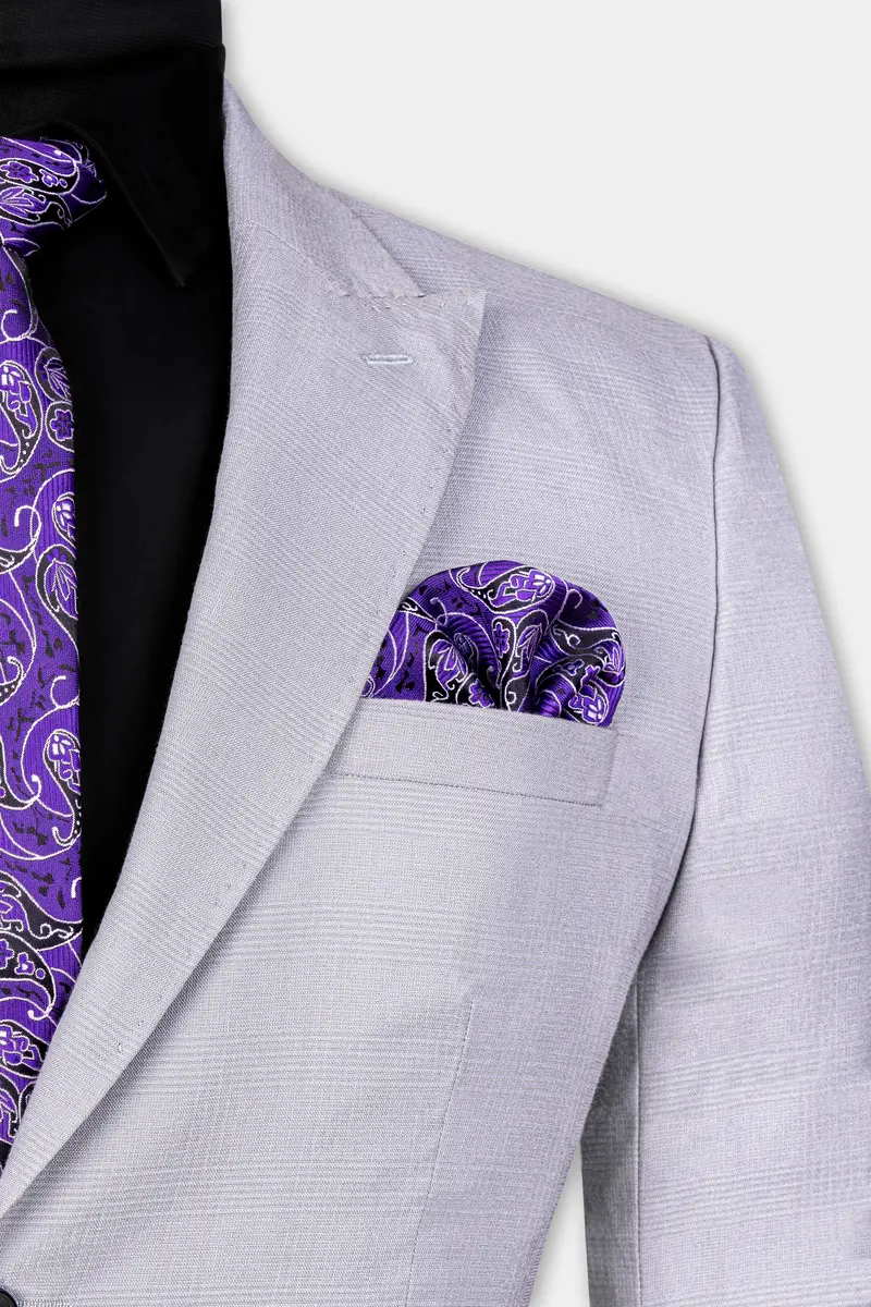 Seed Gray Wool Rich Blazer 7