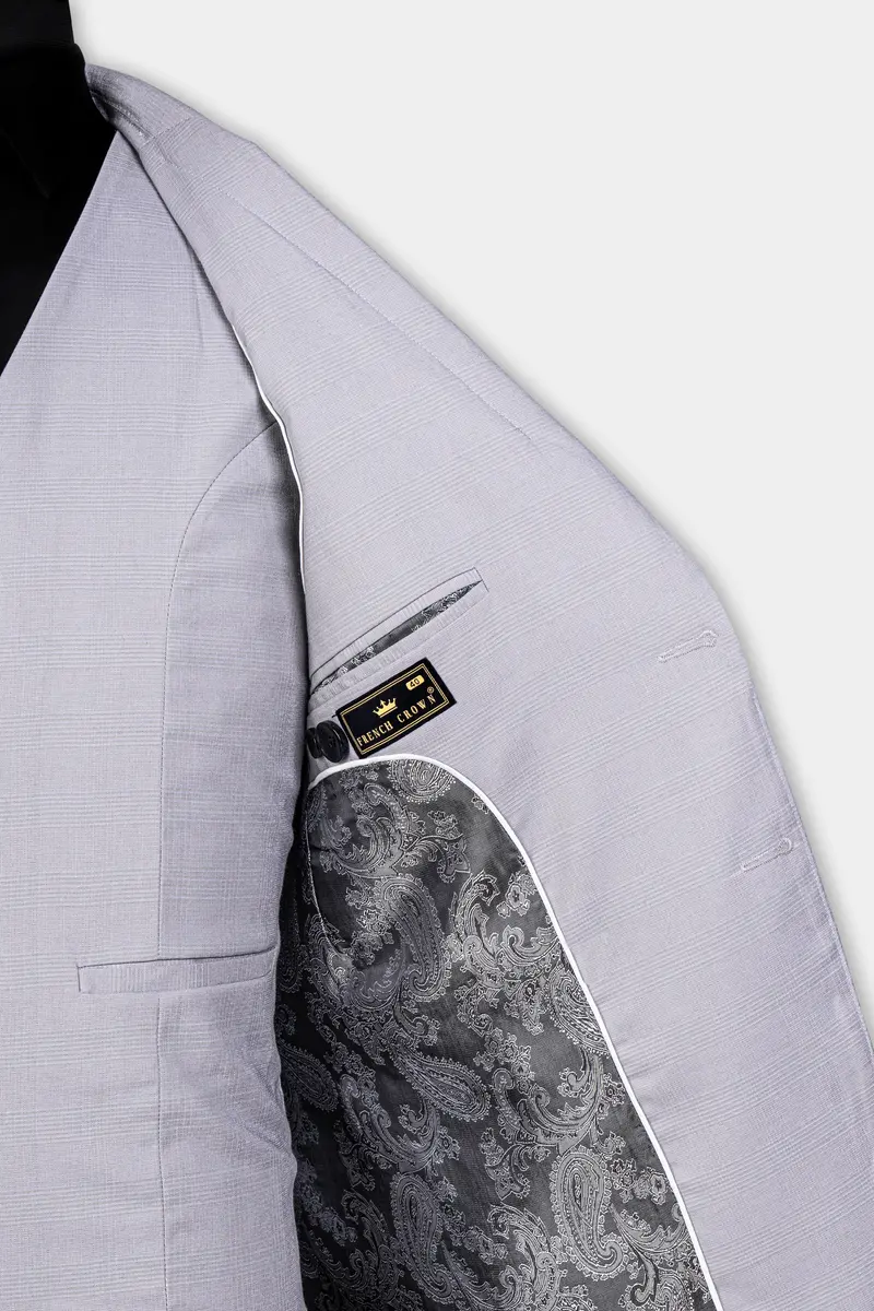 Seed Gray Wool Rich Blazer 8