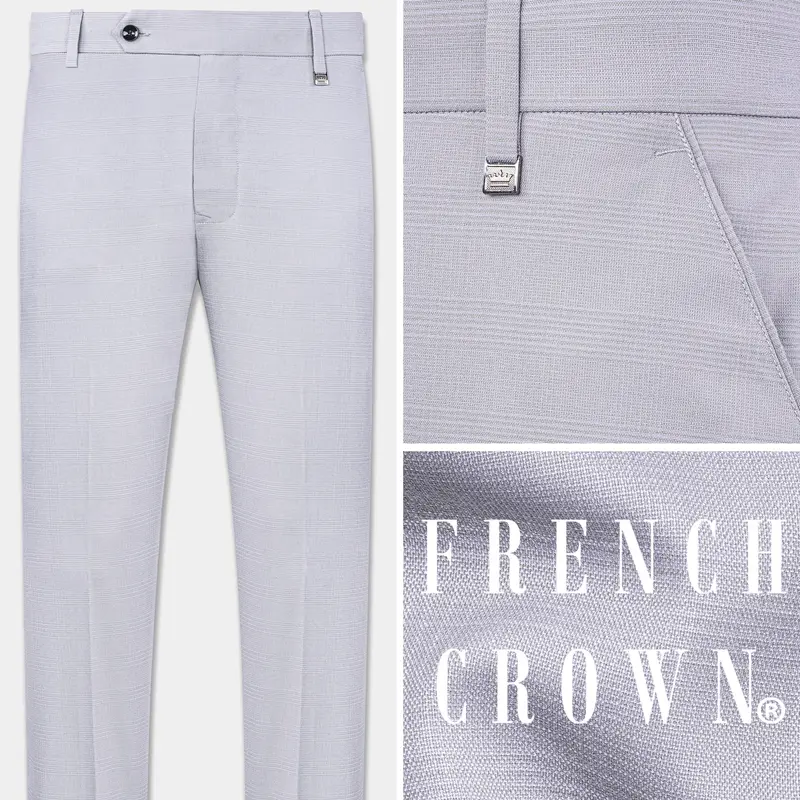 Seed Gray Wool Rich Pant 1