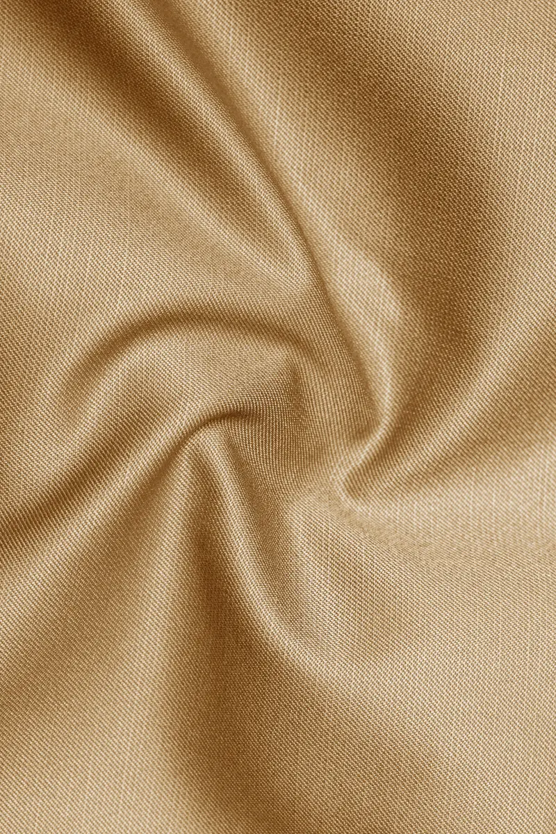 Sepia-Twine Brown Solid Wool Rich Single Breasted Slight Stretch Blazer 3