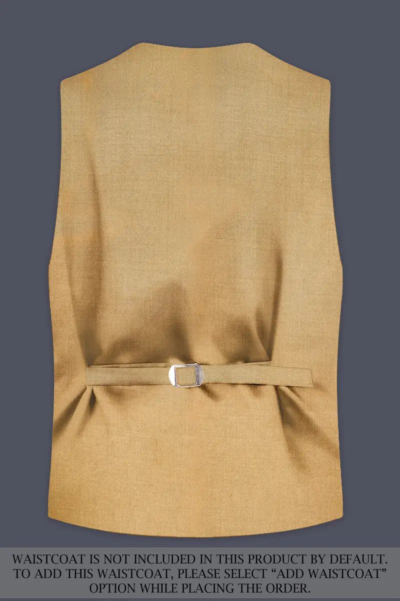 Sepia-Twine Brown Solid Wool Rich Single Breasted Slight Stretch Suit 17
