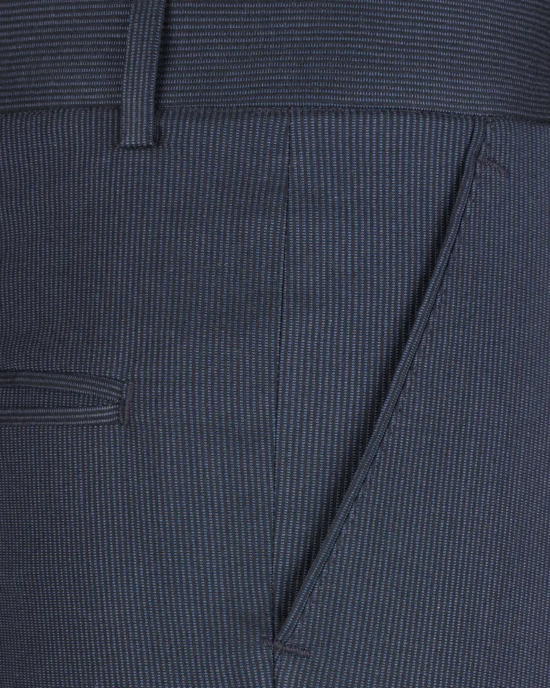 Shark Blue Textured Tuxedo Designer Suit 14