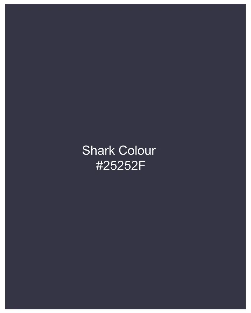 Shark Blue Textured Tuxedo Designer Suit 19
