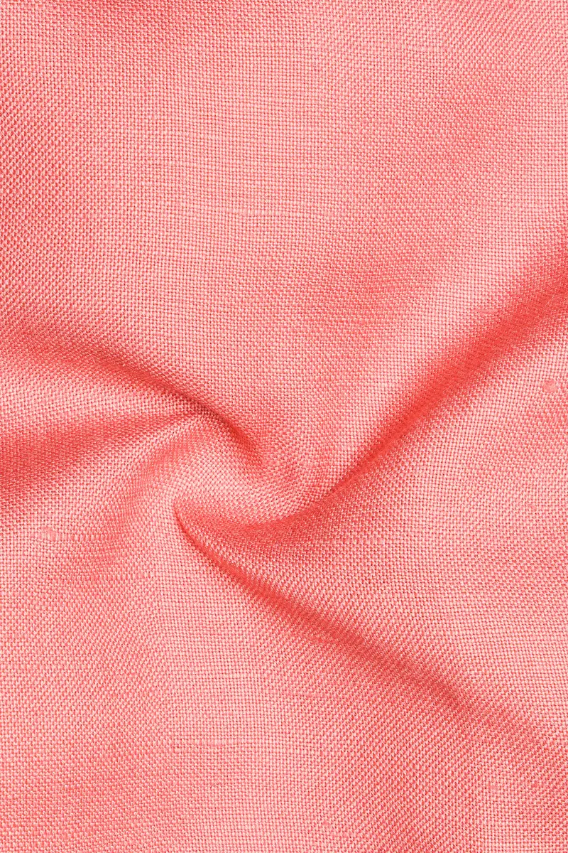 Shilo Pink Luxurious Linen Shirt 3