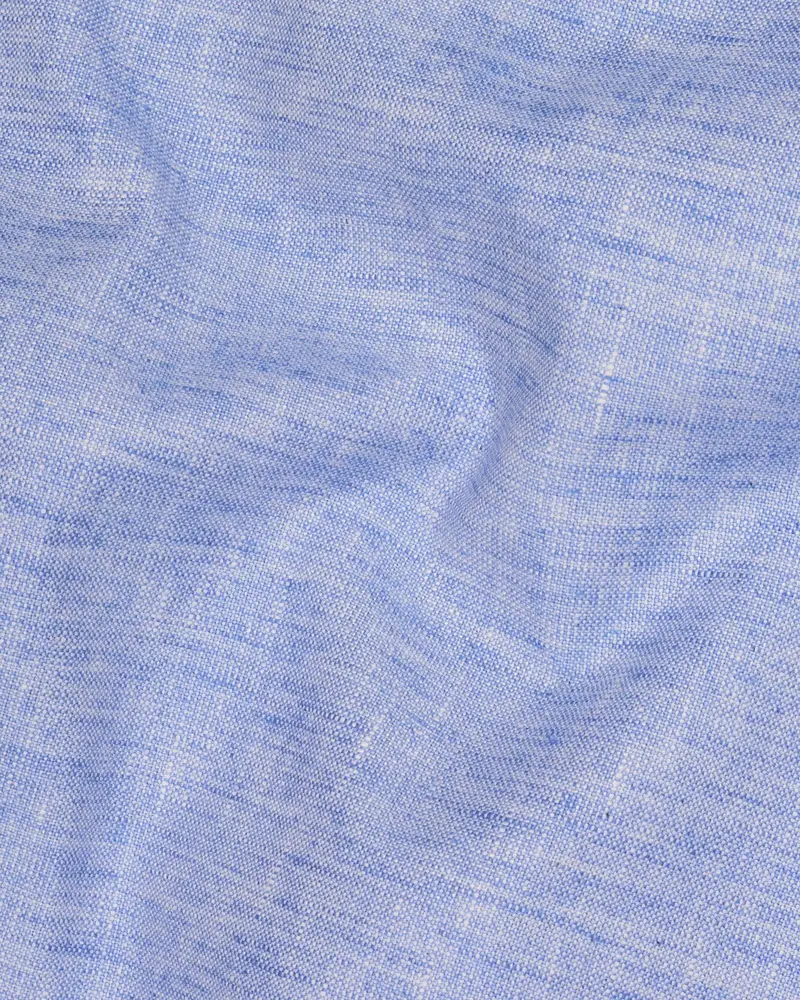Ship Cove Blue Luxurious Linen Sports Waistcoat 3