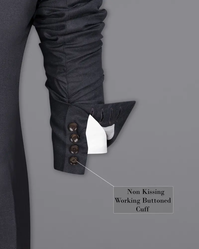 Ship Gray Double Breasted Suit 11