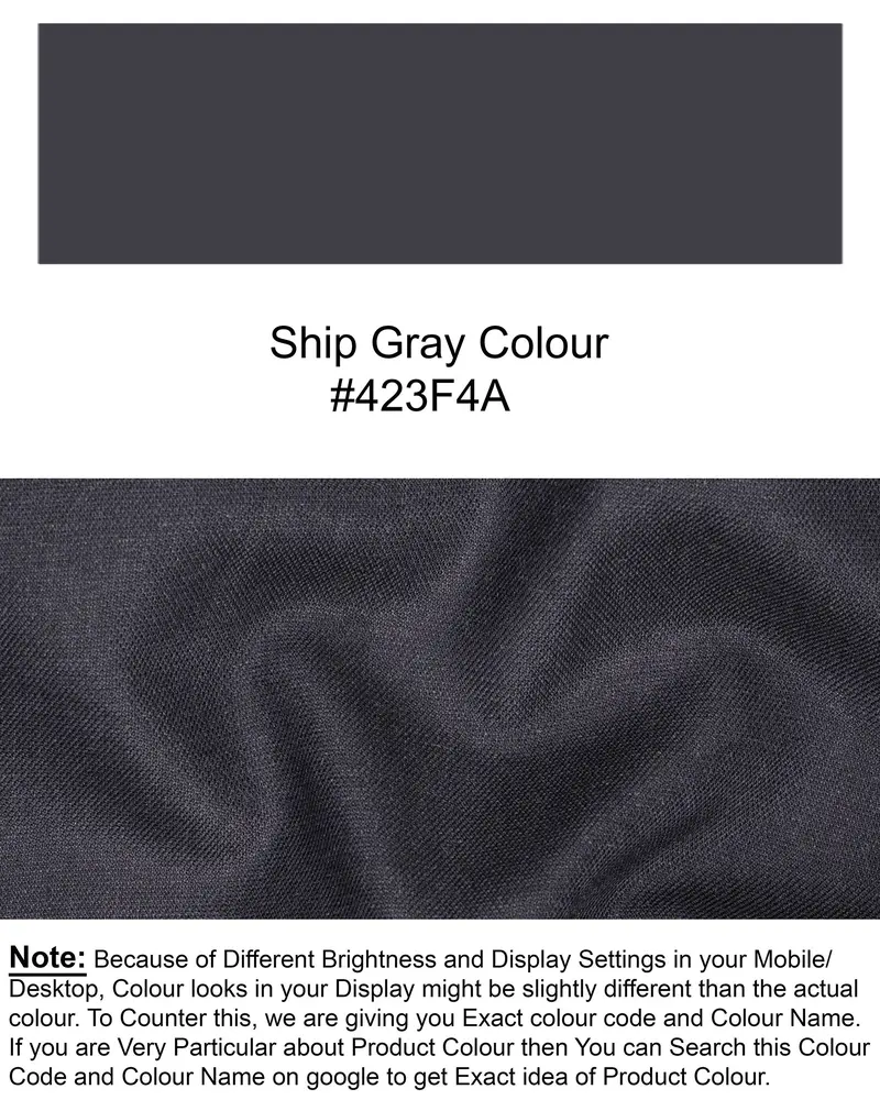 Ship Gray Double Breasted Suit 19