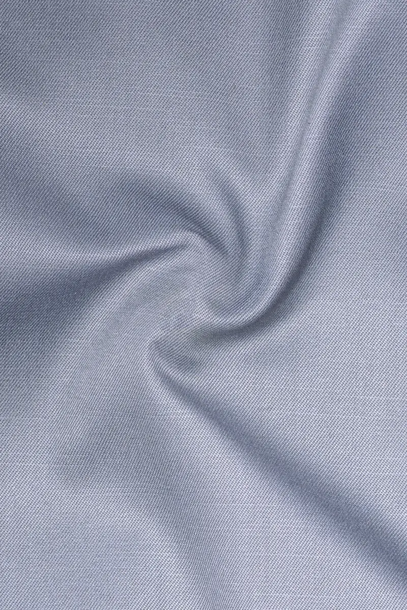 Silgrove-Loblolly Gray Wool Rich Bandhgala Slight Stretch Suit 3