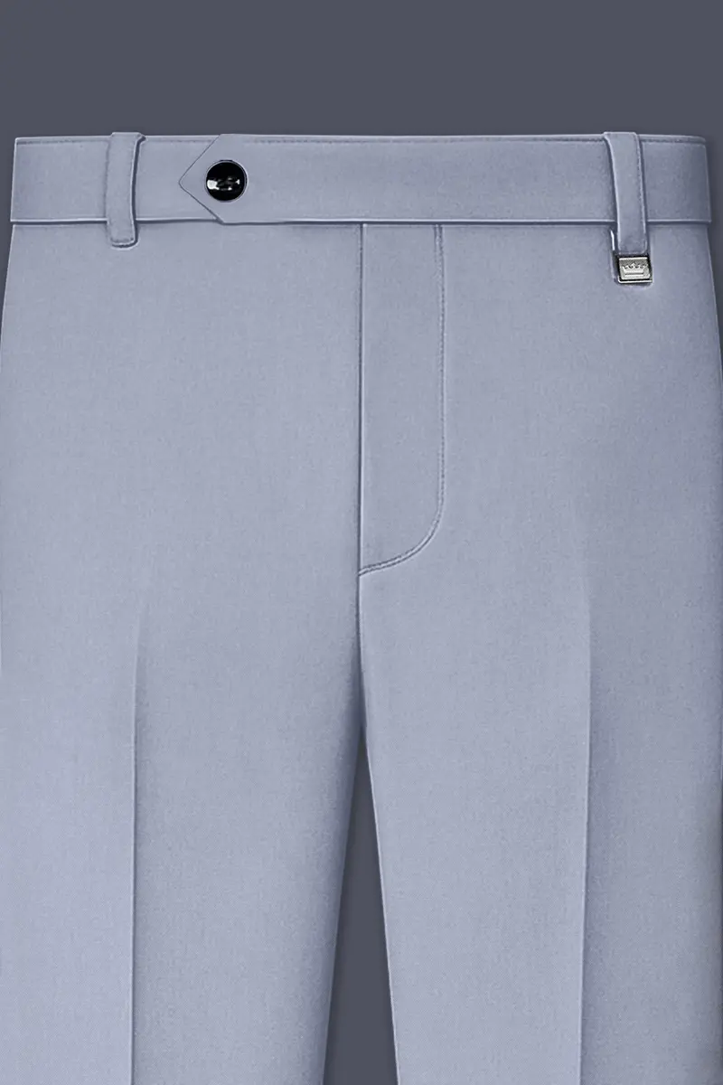 Silgrove-Loblolly Gray Wool Rich Double Breasted Slight Stretch Suit 12