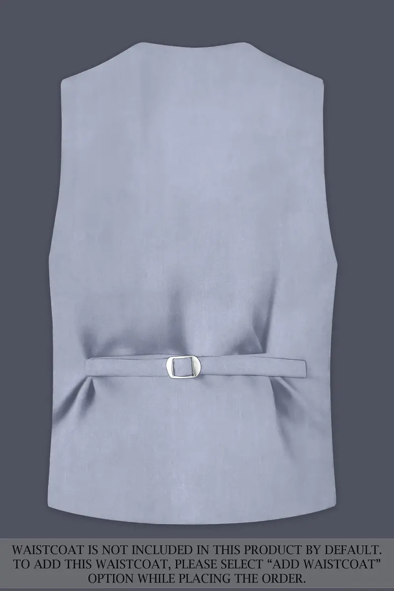 Silgrove-Loblolly Gray Wool Rich Double Breasted Slight Stretch Suit 17