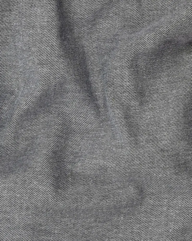 Silver Grey Premium Cotton Waistcoat 3