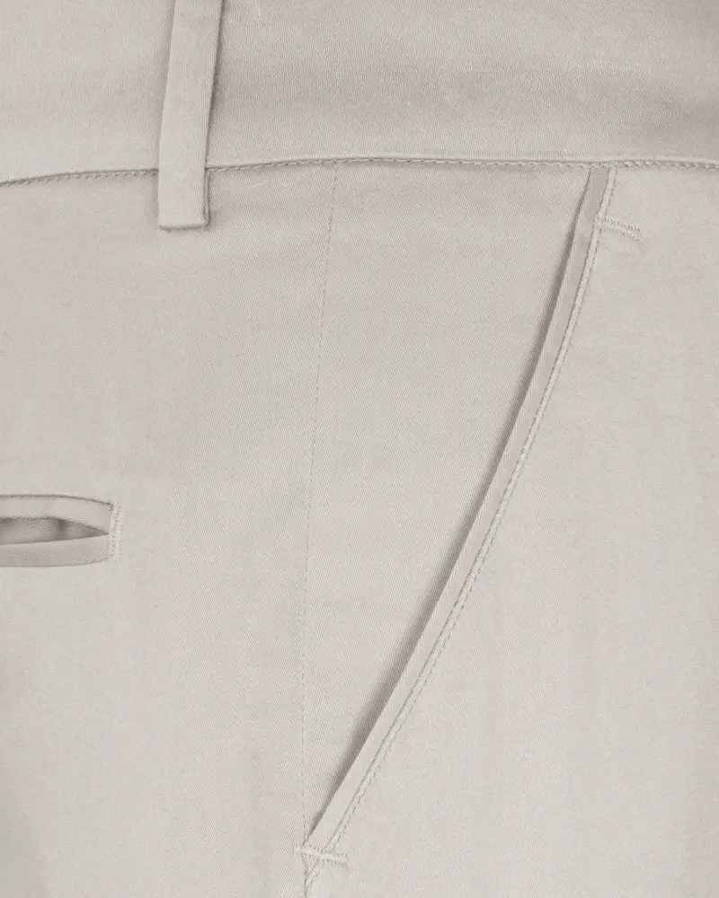 Sisal Light Gray Stretchable Premium Cotton Traveler Pant 6
