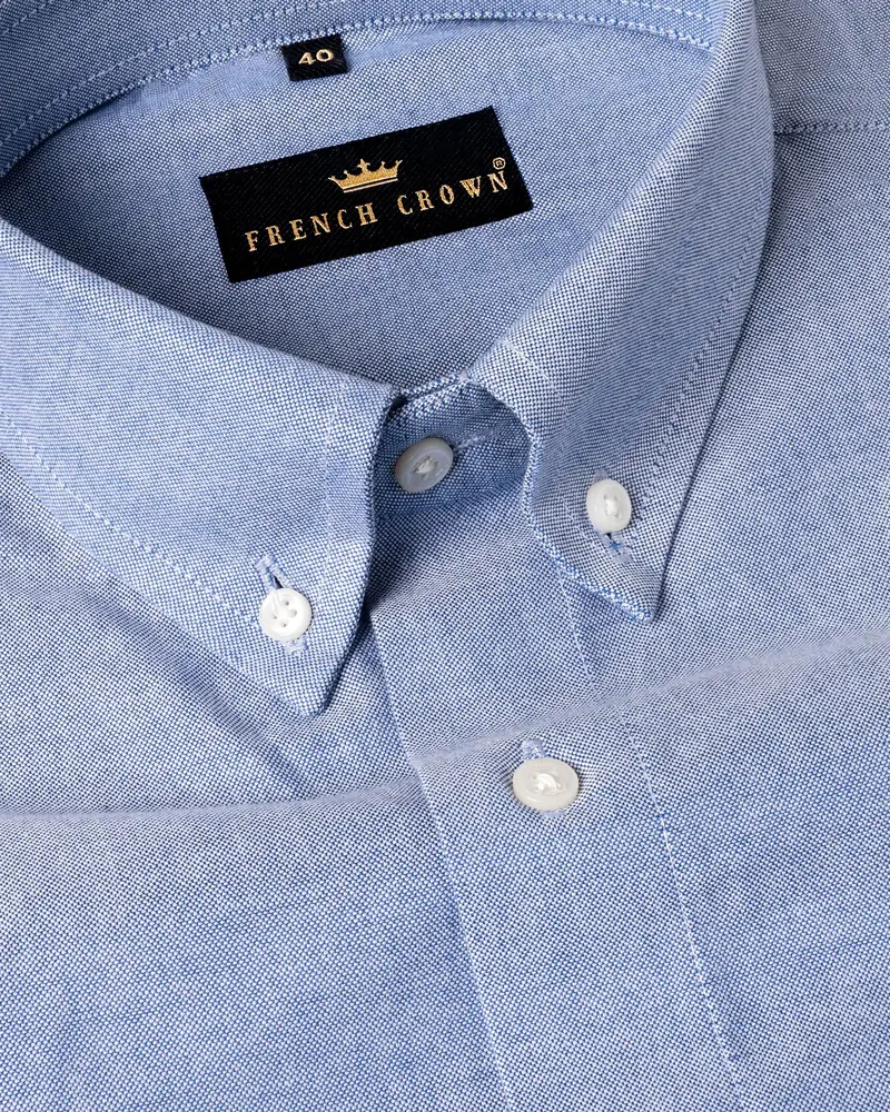Sky Blue Royal Oxford Shirt 1