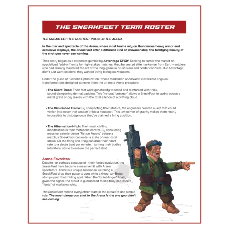 Sneakfeet Team Roster 1