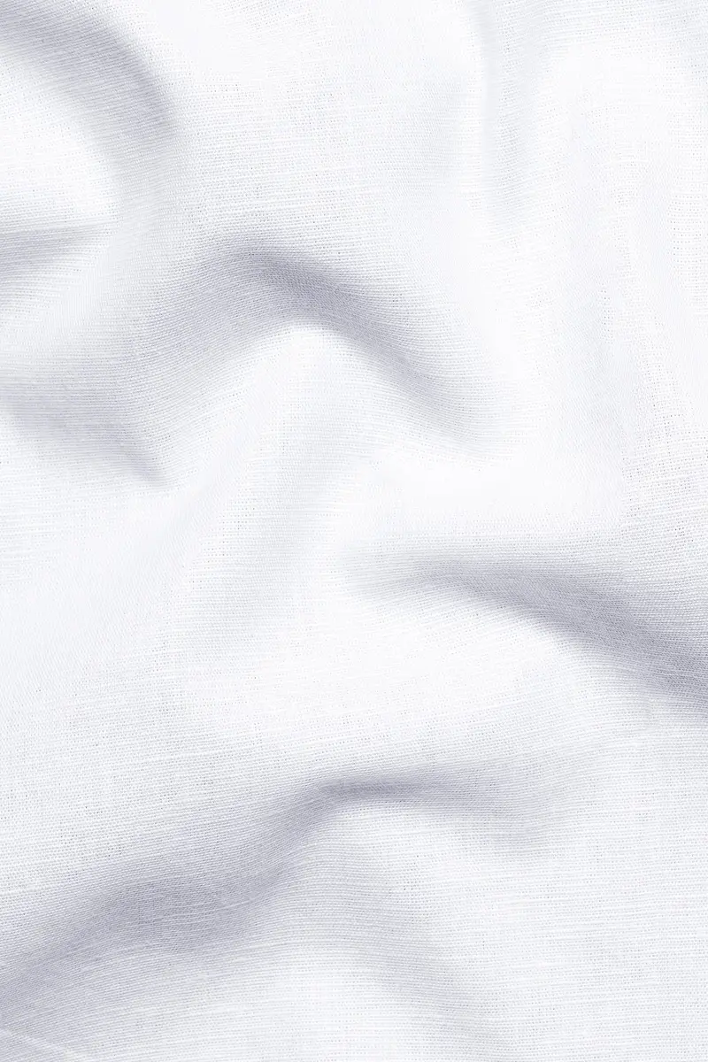 Snow White Luxurious Linen Shirt 2