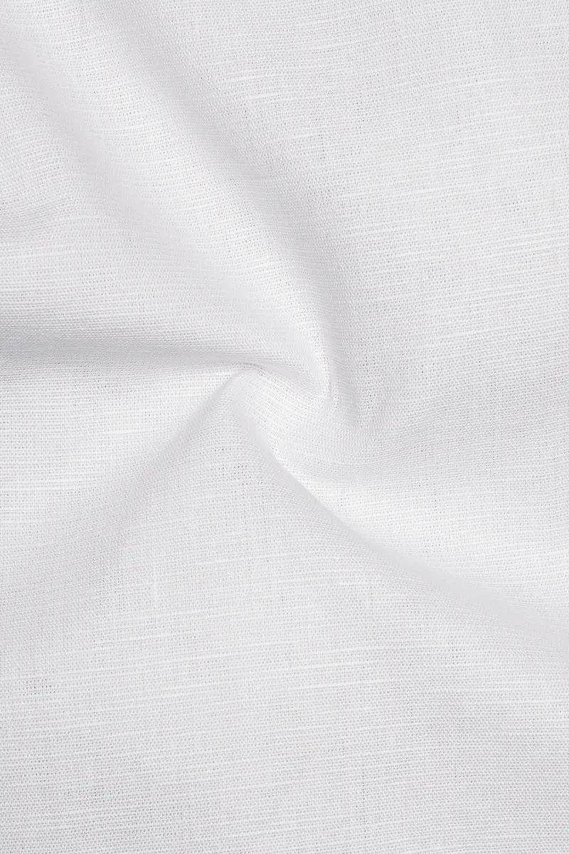 Snow White Luxurious Linen Shirt 3