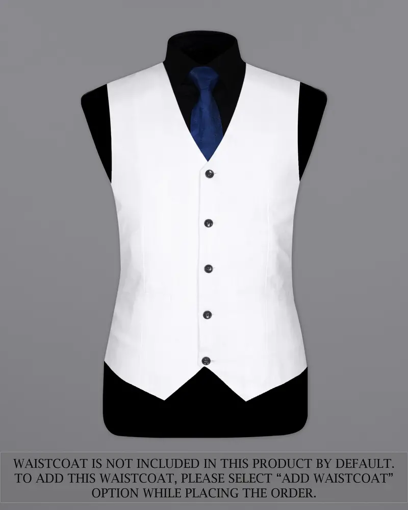 Snow White Luxurious Linen Sports Suit 16