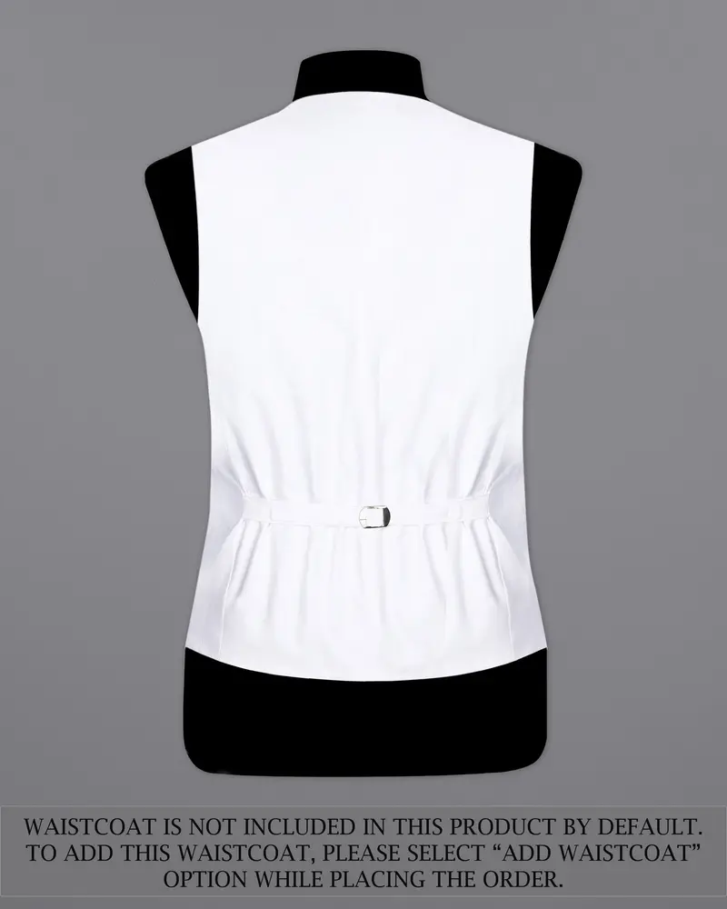 Snow White Luxurious Linen Sports Suit 17