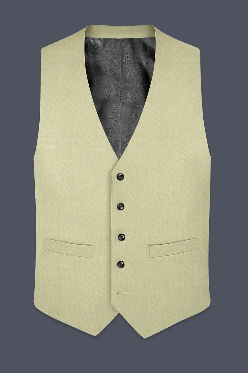 Soft Amber Premium Cotton Waistcoat 2