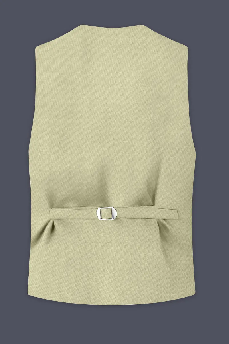 Soft Amber Premium Cotton Waistcoat 4