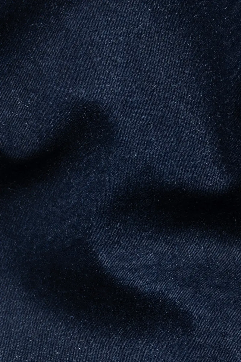 Space Blue Designer Camouflage Cargo Pockets Stretchable Denim 3