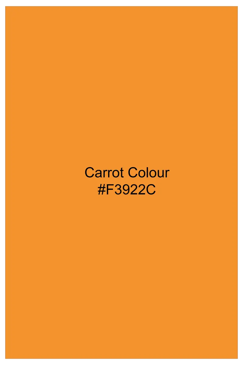 Spiced Citrus-Carrot Orange Printed Poplin Premium Cotton Boxer 7